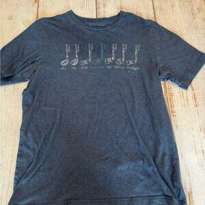 Travis Mathew Charcoal Graphic Tee Men’s Large